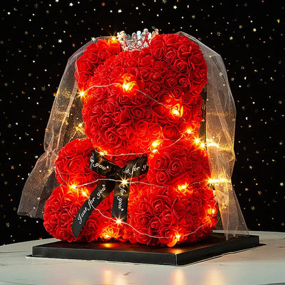 Wedding Decoration Rose Bear