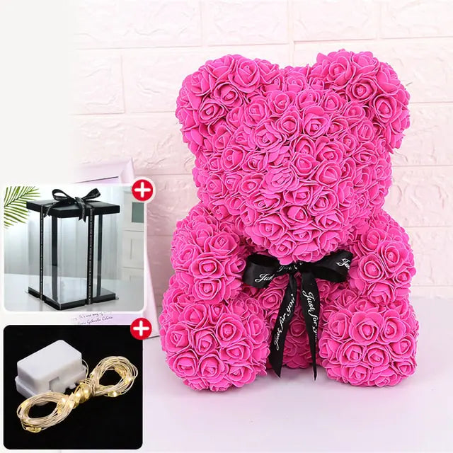 Wedding Decoration Rose Bear